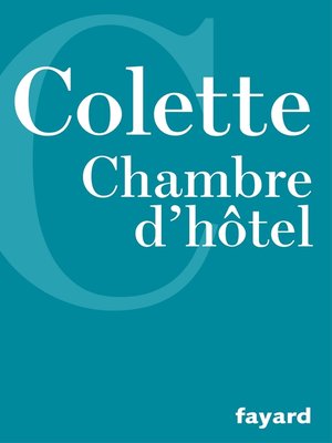 cover image of Chambre d'hôtel